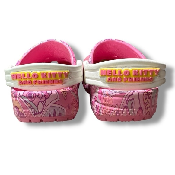 Hello Kitty Crocs Clog Pink Toddler Size 6 - Picture 4 of 10